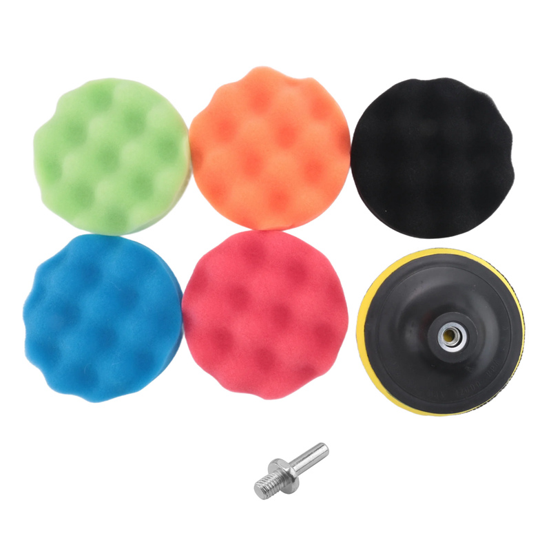 Polish Pad Set Buffer - ABJA-8Pcs/Set 자동차 스폰지 연마 패드 세트