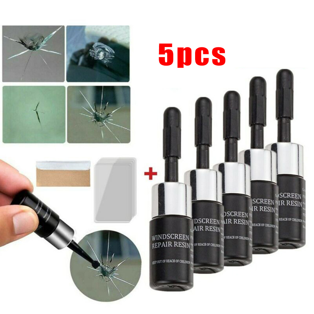 Glass Cleaner Streak - 5PCS 자동차 앞 유리 유리 균열