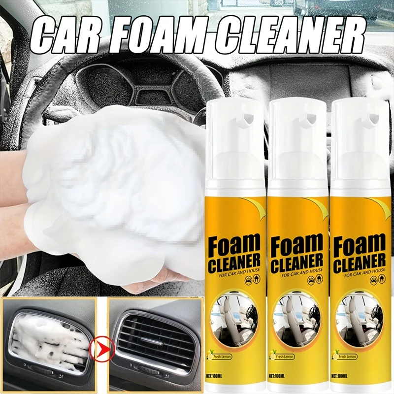 Leather Cleaner Interior - 다기능 폼 클리너 자동차 내부 강력한