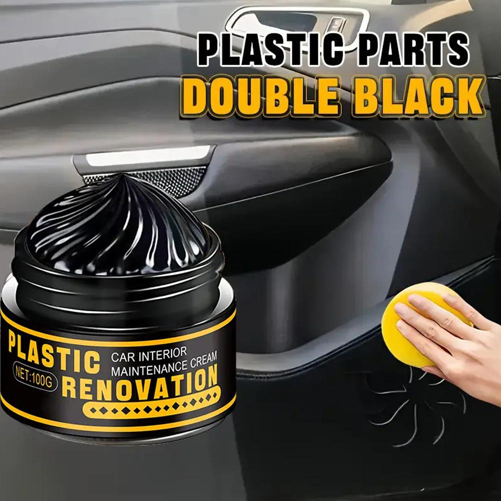 Leather Cleaner Interior - 플라스틱 코팅 복원 페이스트 오래 지속되는