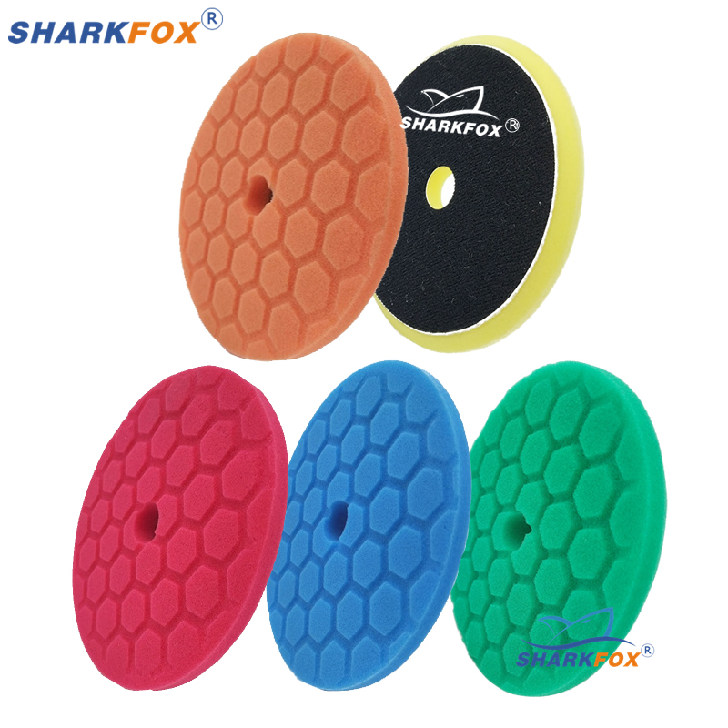 Sharkfox 5 개/대 5 인치(125mm) 자동차 - Polish Pad Set Buffer 리뷰 및 가격