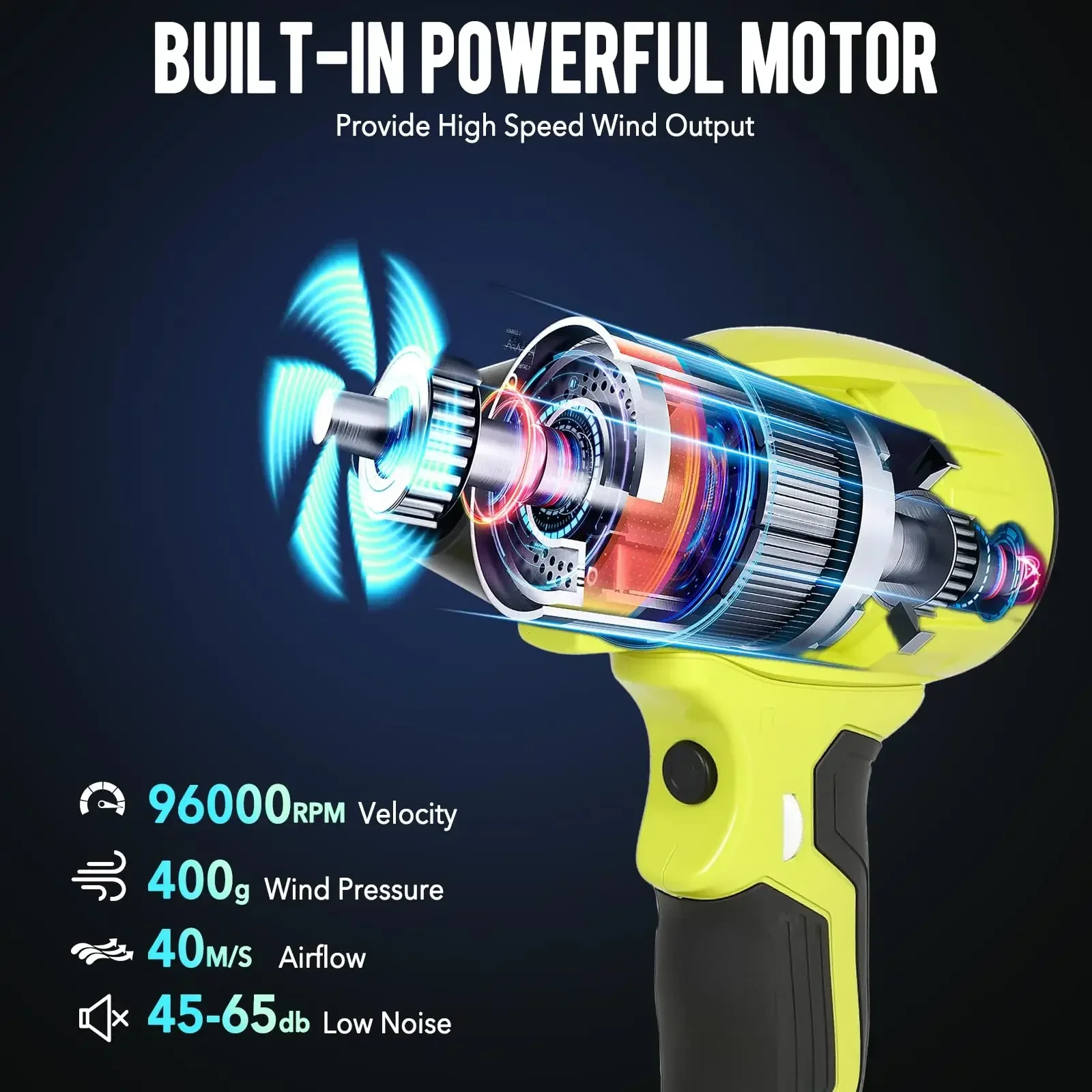 리오비 18V 리튬이온 배터리 350W 휴대용 전동 에 - Dryer Car Blower 리뷰 및 가격