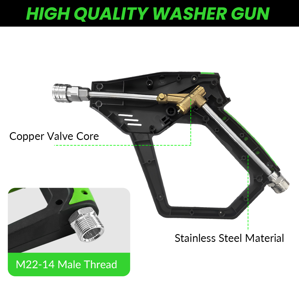 고압 세척기 액세서리 1/4인치 퀵 커넥트 스프레이 건 - Pressure Washer Foam Gun 리뷰 및 가격