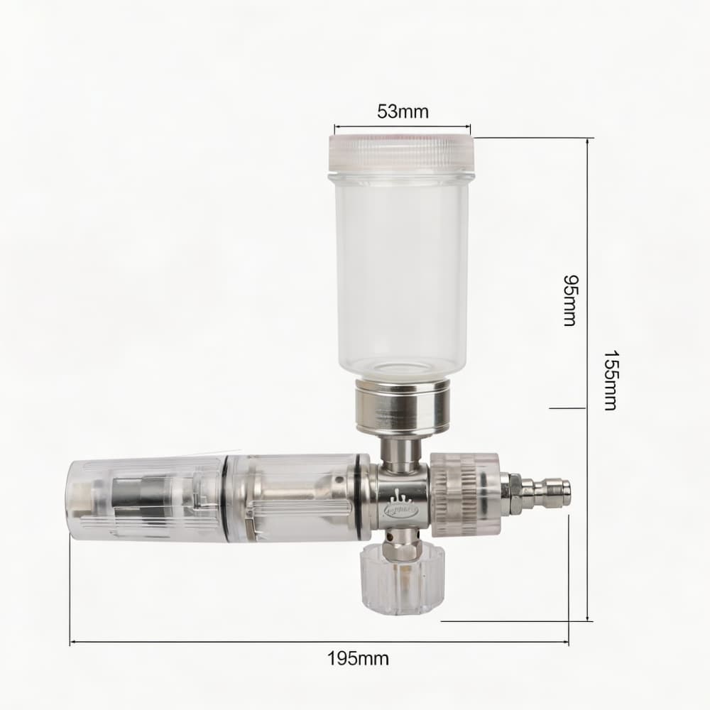 폼 스프레이 건 조절 가능 100ml 내산성 내알칼리성 - Pressure Washer Foam Gun 리뷰 및 가격