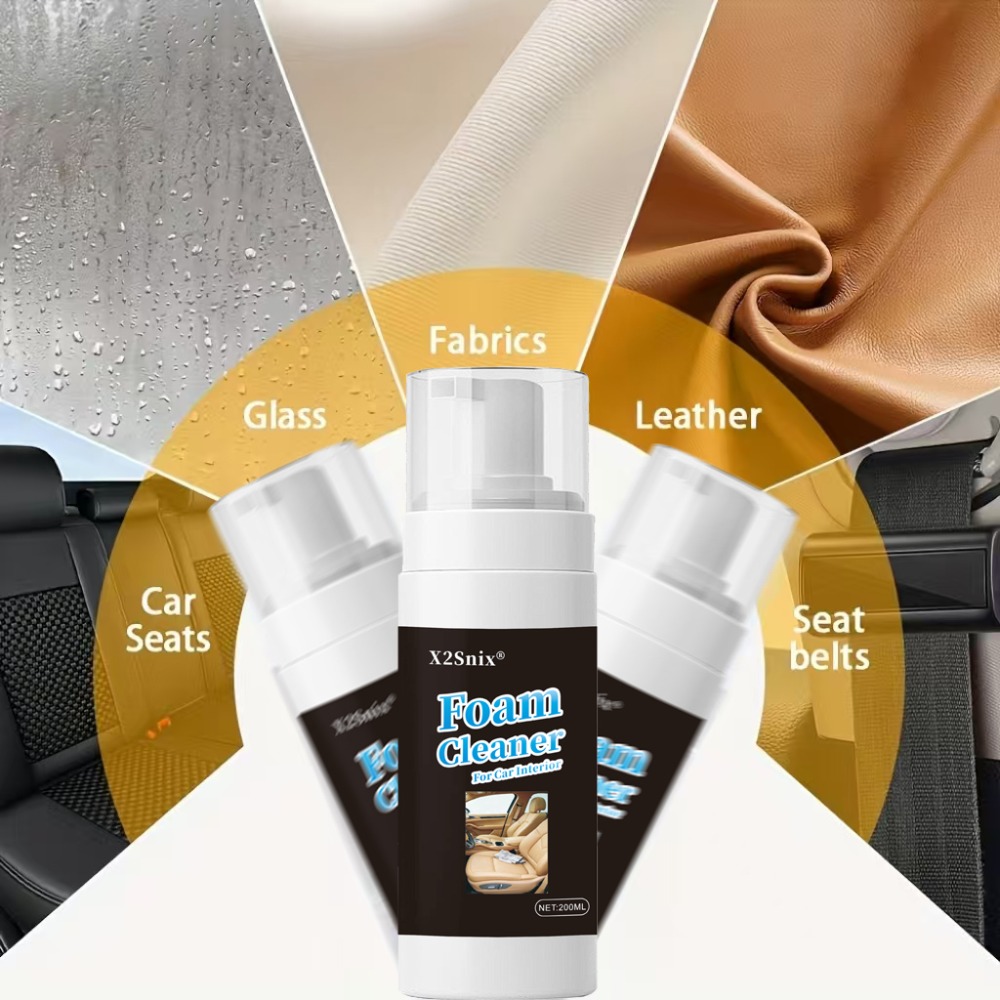새로운 다기능 폼 클리너 자동차 내부 얼룩 제거 및 청 - Leather Cleaner Interior 리뷰 및 가격