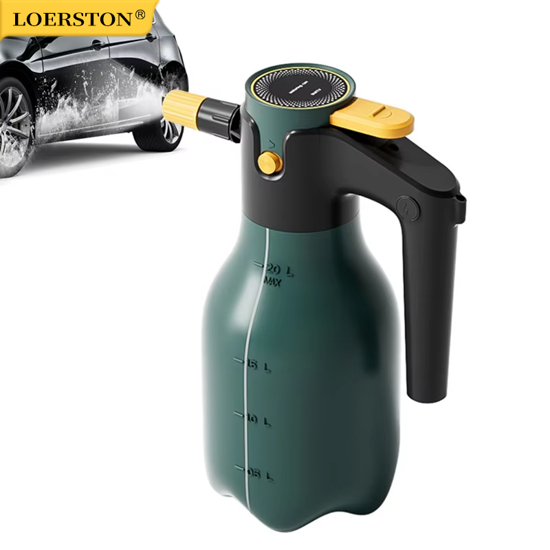 업그레이드된 2L 전기식 폼 스프레이 병 60 °    - Pressure Washer Foam Gun 리뷰 및 가격