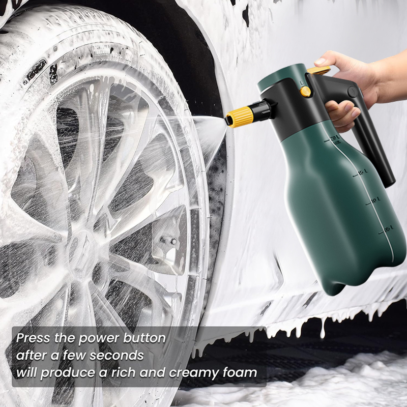 업그레이드된 2L 전기식 폼 스프레이 병 60 °    - Pressure Washer Foam Gun 리뷰 및 가격
