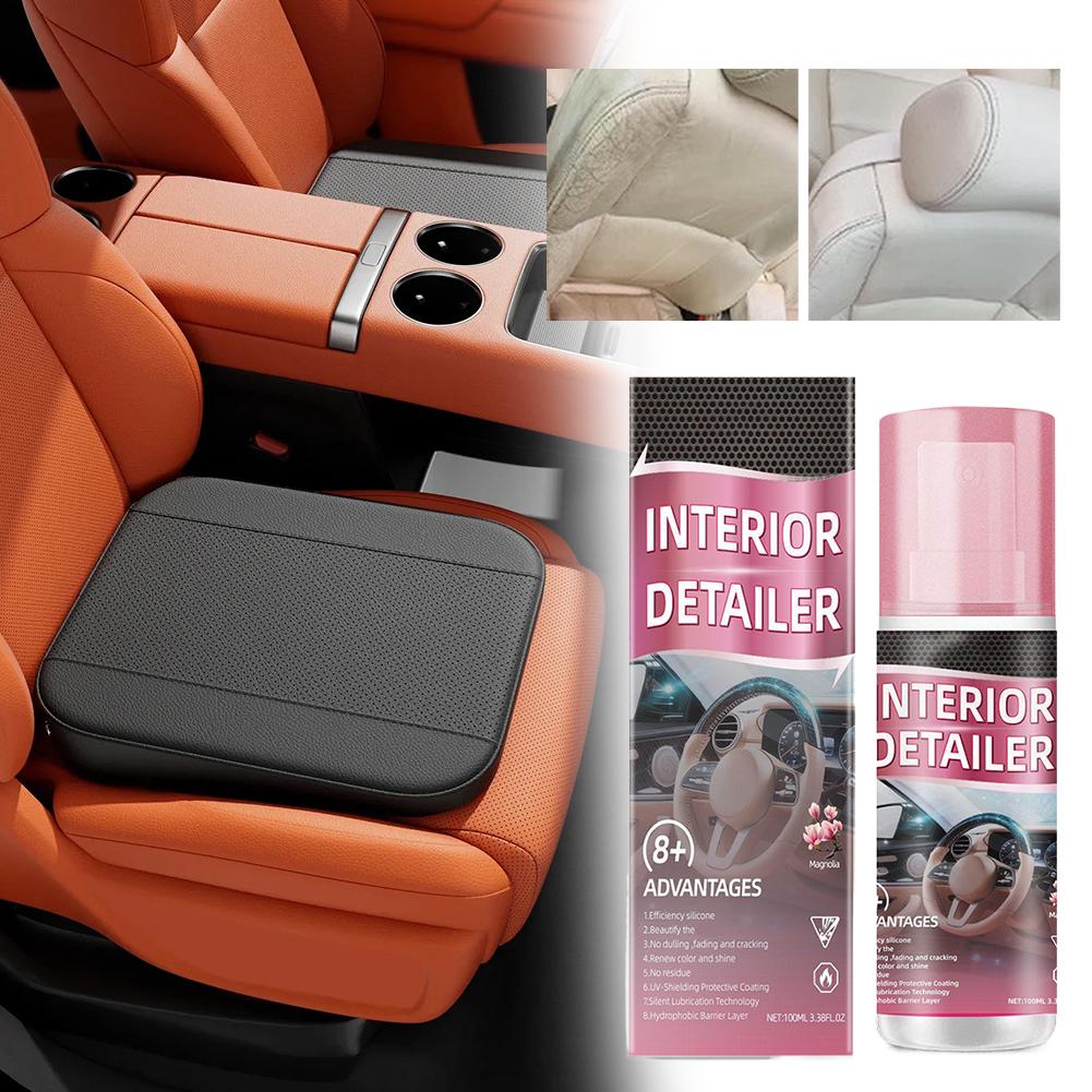 100ml 자동차 내부 광택 세정제, 헹굼 불필요 다목 - Leather Cleaner Interior 리뷰 및 가격