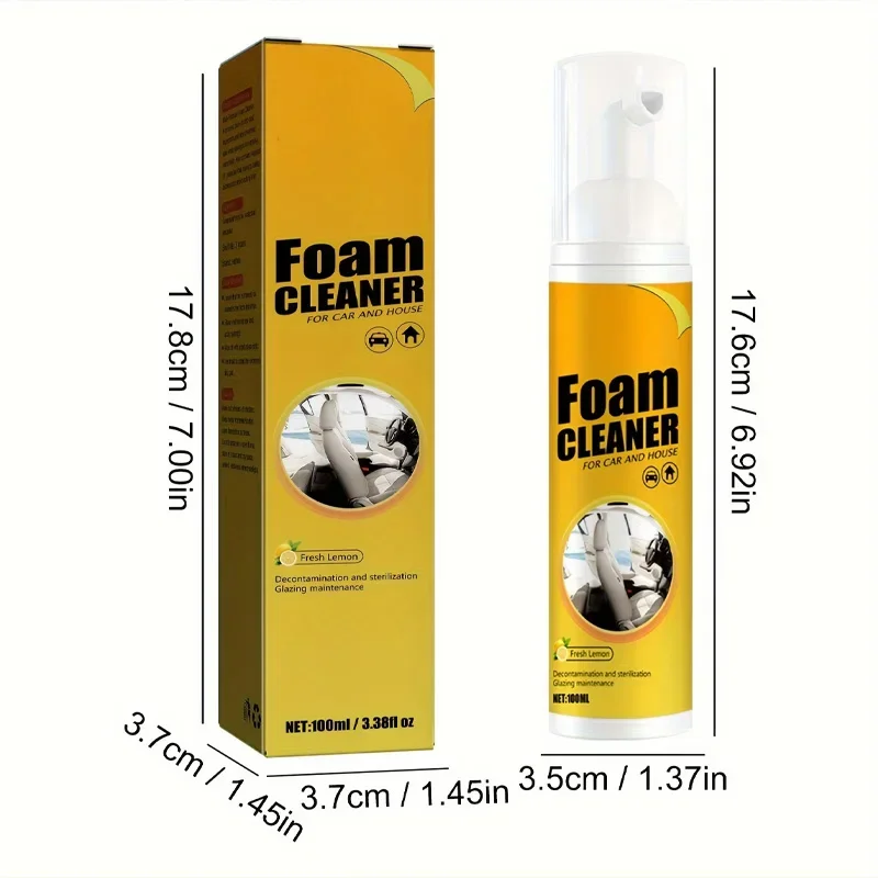 다기능 폼 클리너 자동차 내부 강력한 오염 제거 루프  - Leather Cleaner Interior 리뷰 및 가격