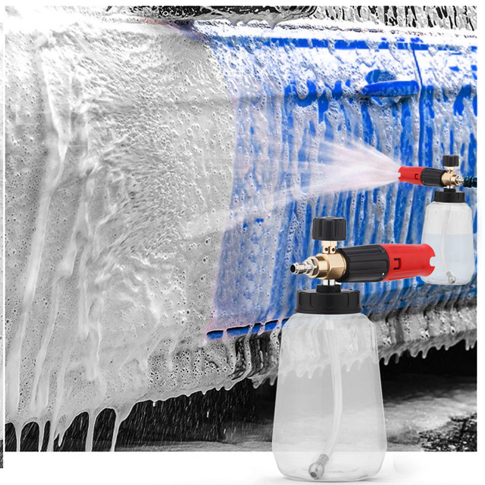 업그레이드 된 자동차 세탁기 스노우 폼 랜스 고압 세탁 - Pressure Washer Foam Gun 리뷰 및 가격