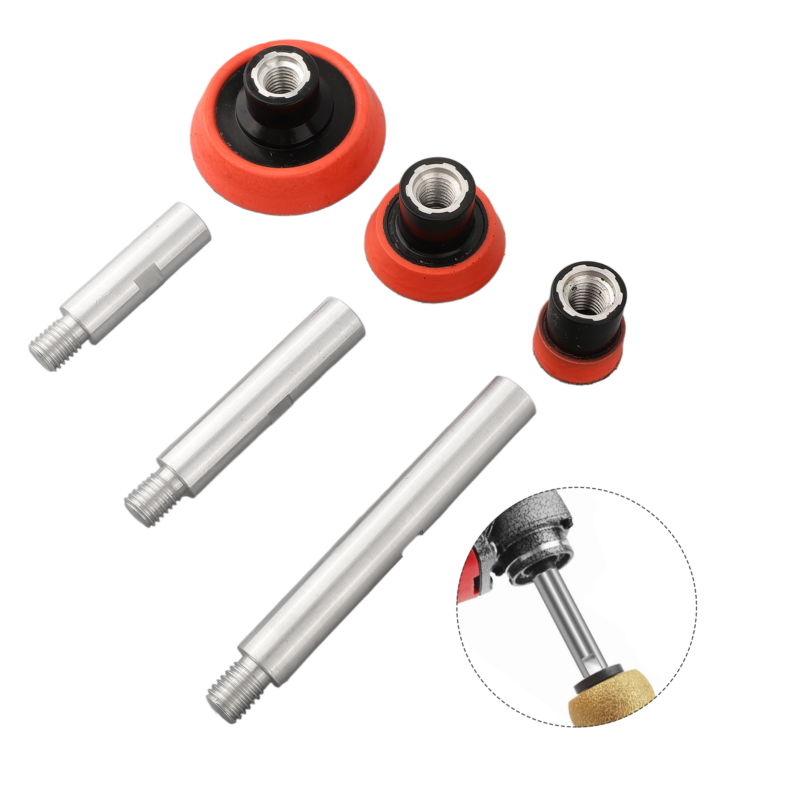 M14 스레드 폴리셔 연장 샤프트 세트 75/100/1 - Polish Pad Set Buffer 리뷰 및 가격
